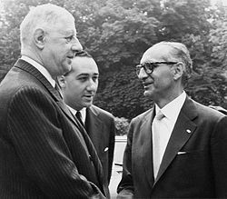 charles de gaulle con arturo frondizi
